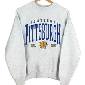 NCAA Pittsburgh Panthers Varsity Teams Shirt Sweatshirt Pitt Retro Sweater